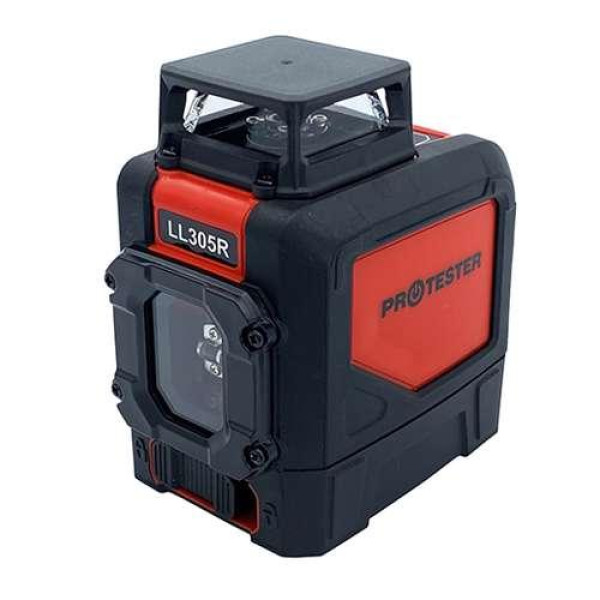 Лазерный построитель плоскостей PROTESTER LL305R: H360°/1V (красный луч) 