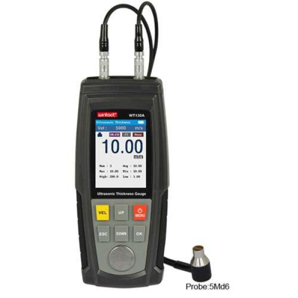 Толщиномер ультразвуковой WINTACT WT100A 1-225мм 