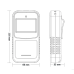 Дозиметр бытовой METRINCO R600UA