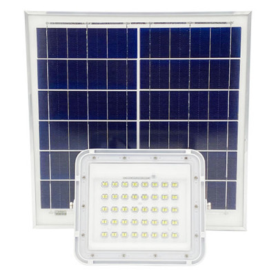 Пpoжeктop 100W c coлнeчнoй пaнeлью (6V 20W) PROTESTER SLFL1001