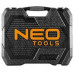 Набор головок 1/2, 3/8, 1/4  233 шт NEO Tools 08-681
