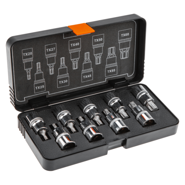 Набор головок с насадкой Torx 9шт NEO Tools 08-707