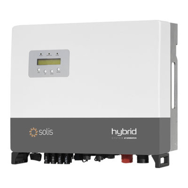 Гибридный инвертор SOLIS RHI-3P10K-HVES-5G (10 КВТ, 3 ФАЗЫ, 2 MPPT)