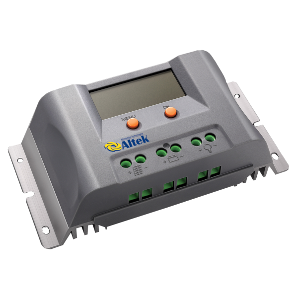 Контроллер заряда АКБ для солнечных модулей ALTEK P-30А/24V-USB/LCD