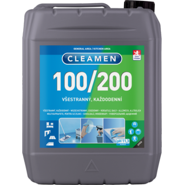 Чистящее средство CLEAMEN 100/200 - для ежедневной очистки всех поверхностей.