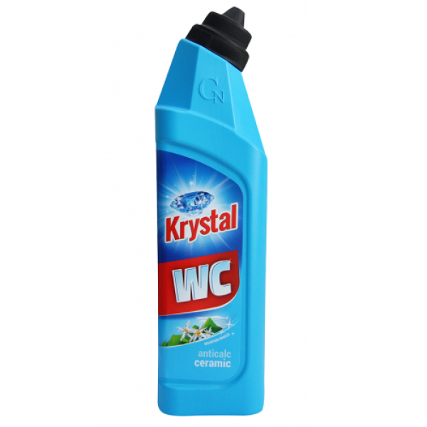  Засіб для унітазів, пісуарів і санітарної кераміки KRYSTAL WC синій 750мл