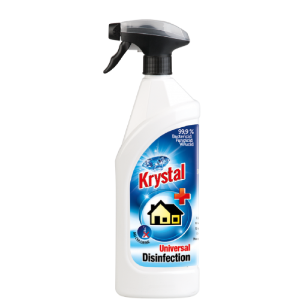 Моющее универсальное средство для дезинфекции KRYSTAL -750 мл.