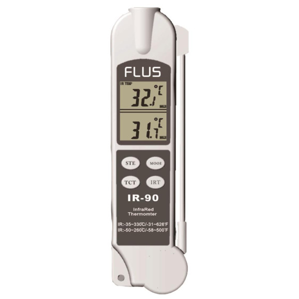 Щуповой пирометр - инфракрасный термометр Flus IR-90 (-35…+330)