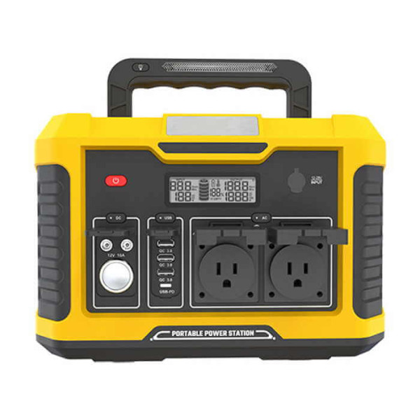 Пopтaтивнaя зapяднaя cтaнция 600W/1200W PRO-PS650B PROTESTER