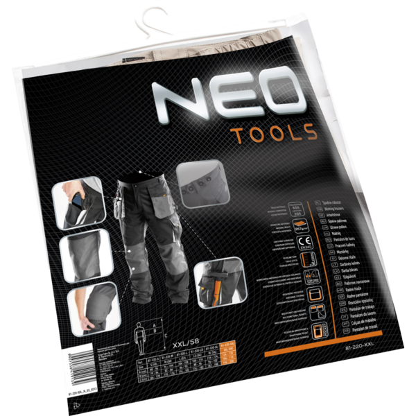 Рабочие брюки NEO TOOLS  81-220