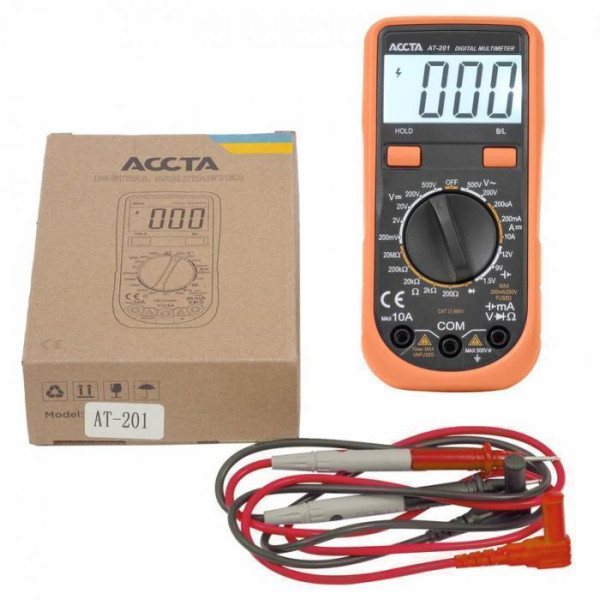 Цифровой мультиметр Accta AT-201