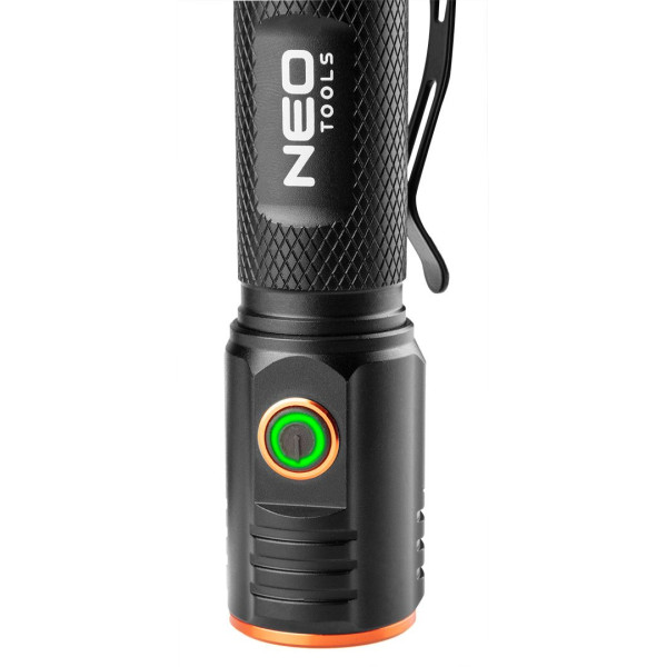 Фонарик аккумуляторный USB 99-067 NEO TOOLS