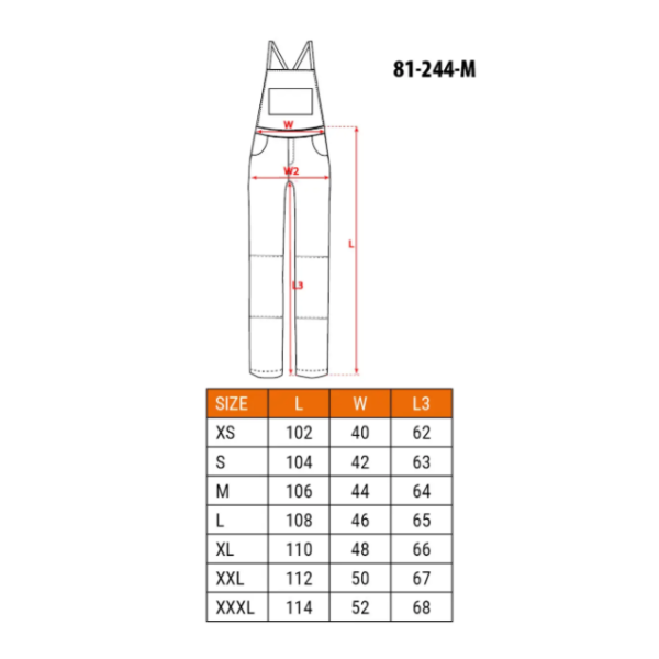 Полукомбинезон рабочий NAVY 81-244 