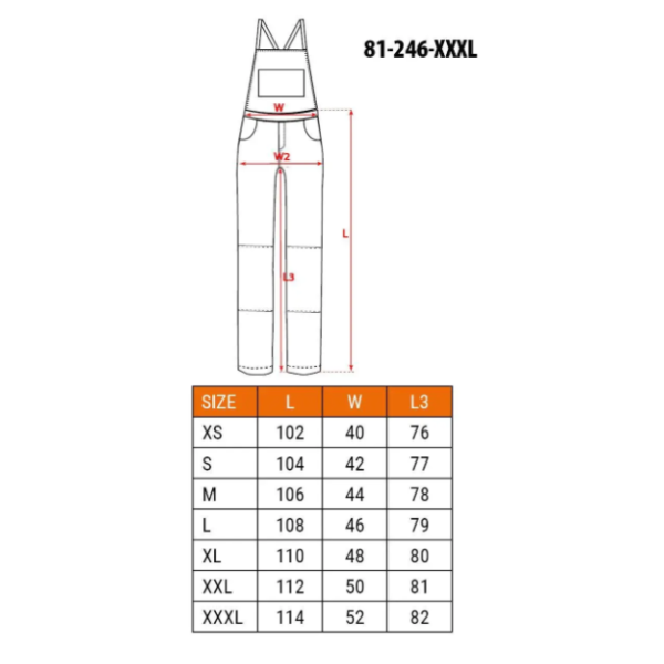 Полукомбинезон рабочий PREMIUM NEO TOOLS 81-246