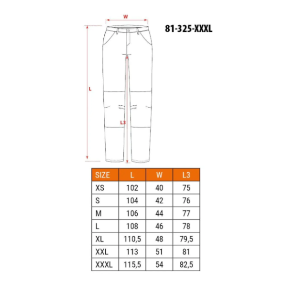 Робочі  штани 81-325 NEO TOOLS