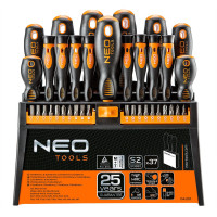 Набір викруток та насадок 37шт. NEO Tools 04-210