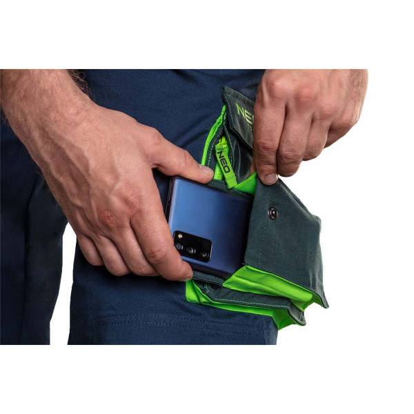 Короткие шорты PREMIUM темно-синие NEO TOOLS 81-276