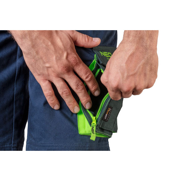 Короткие шорты PREMIUM темно-синие NEO TOOLS 81-276