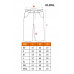 Короткие шорты NEO TOOLS HD Slim 81-278