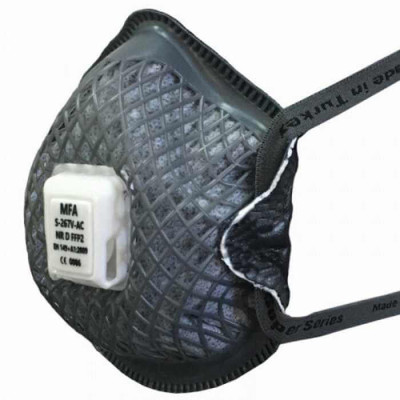 Респіратор MFA S-267V-AC FFP2 з клапаном і обтюратором для захисту від пилу та аерозолів