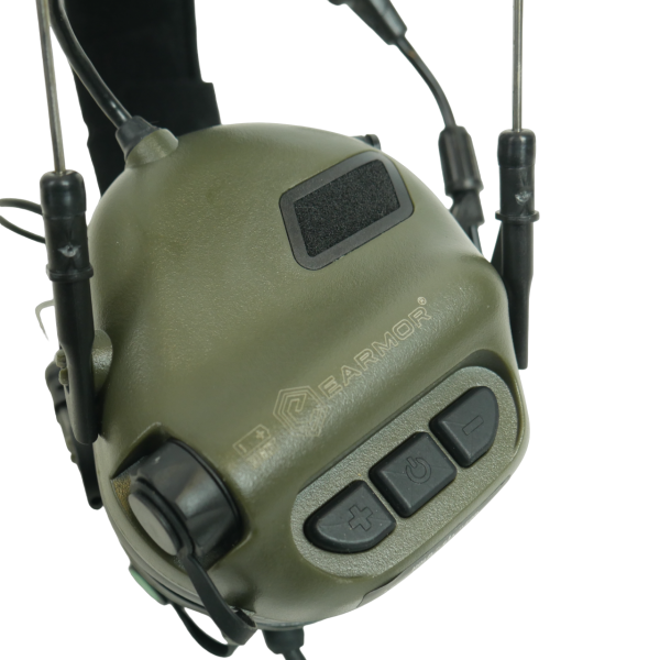 Тактические наушники Earmor M32X MOD4 с гарнитурой для шлема