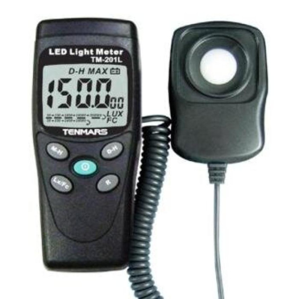 TENMARS TM-201L  (LED)  - люксметр для измерения света светодиодных источников 