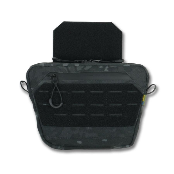 Сумка-напашник XL с баллистическим пакетом 1 класс защиты Kiborg GU Сordura Dark Multicam