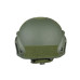 Шлем MICH 2000 с креплением Helmet PE NIJ IIIA.44 Хаки