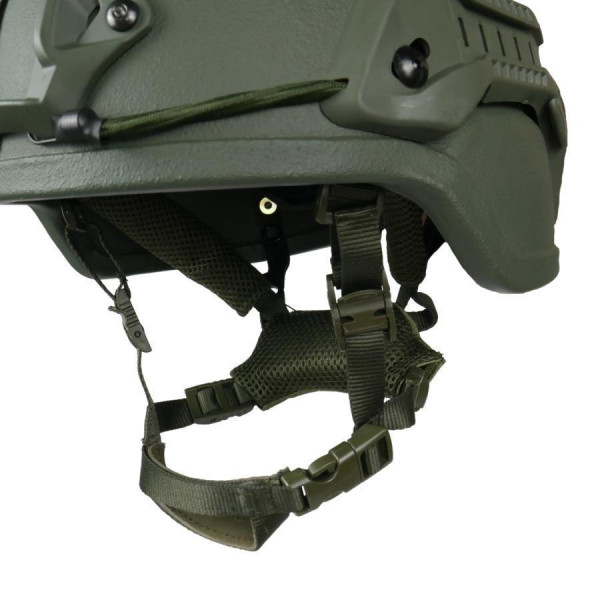 Шлем MICH 2000 с креплением Helmet PE NIJ IIIA.44 Хаки
