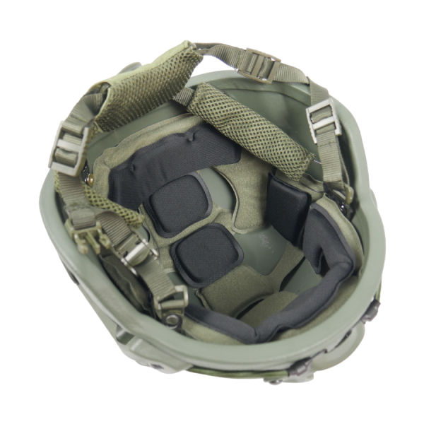 Шлем MICH 2000 с креплением Helmet PE NIJ IIIA.44 Хаки