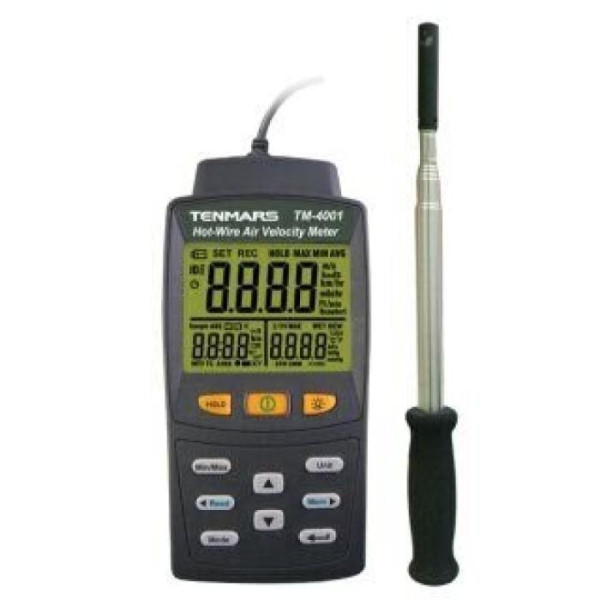 TENMARS TM-4002 - анемометр для измерения скорости воздушного потока