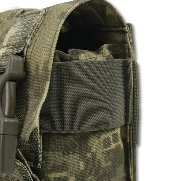 Военный подсумок под 2 гранаты GU Double Mag Pouch (Пиксель)