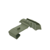 Тактический фонарик на шлем с креплением MPLS CHARGE CR123A Хаки