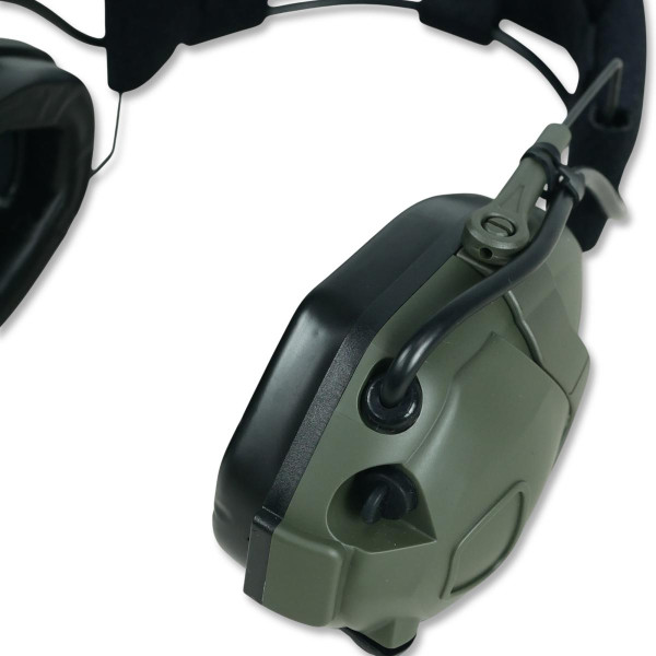 Тактические активные наушники HD-16 Olive