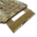 Напашник-фартух з балістичним пакетом 1 клас захисту cordura USA Multicam