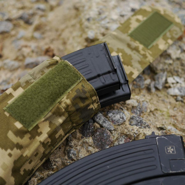Тактический подсумок под 2 магазина GU Double Mag Pouch Пиксель