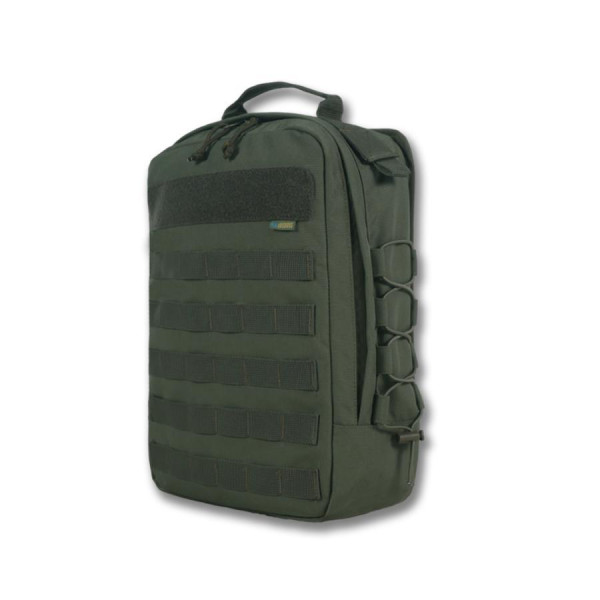 Швидкознімний штурмовий рюкзак з MOLLE ЗСУ хакі