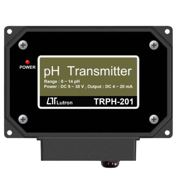 Промисловий pH-метр (трансмітер pH) 4-20мА LUTRON TRPH-201
