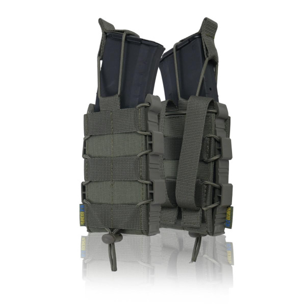 Жесткий усиленный тактический подсумок под магазин Kiborg GU Single Mag Pouch Хаки