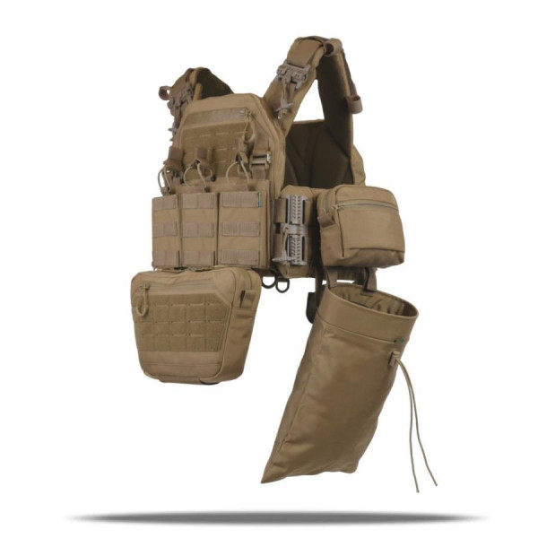 Плитоноска GU gen.2 + 6 подсумков койот