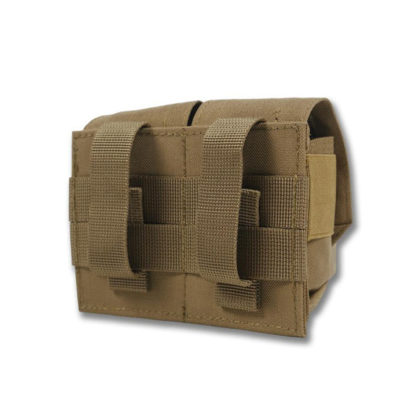 Военный подсумок под 2 гранаты GU Double Mag Pouch (Койот)