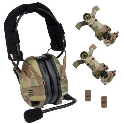 Тактические активные наушники HD-16 Multicam Тактические активные наушники HD-16 Multicam