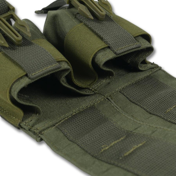 Военный подсумок под 2 гранаты GU Double Mag Pouch (Хаки)