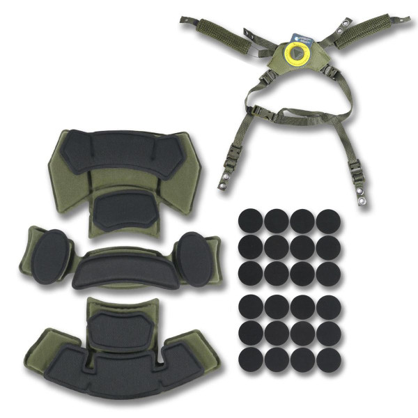 Підвісна система + подушки для шолому Team Wendy Cam Fit (R) GEN.3 Хакі