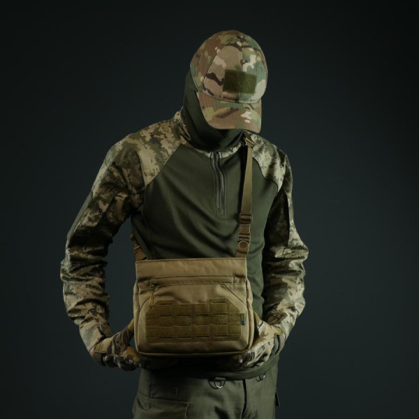 Сумка смарт через плечо «Tactic city bag» — Койот