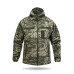 Куртка Windproof Softshell ветрозащитная (пиксель), водостойкая, флис 320 г/м²