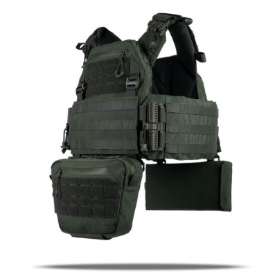 Плитоноска Kiborg GU gen.2 + 2 итога с баллистической защитой 1 класса хаки