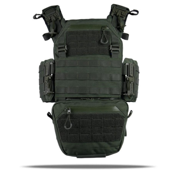 Плитоноска GU gen.2 + 2 итога с баллистической защитой 1 класса хаки