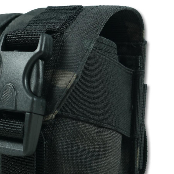 Военный подсумок под 2 гранаты GU Double Mag Pouch (Черный мультикам)