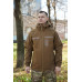 Куртка Windproof Softshell ветрозащитная (койот), водостойкая, флис 320 г/м²